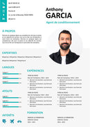 modèle cv agent de conditionnement