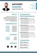 modèle cv agent de sécurité