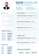 modele cv agent de service hospitalier ash