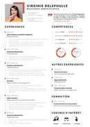 modèle cv assistante administrative