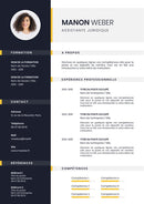 modele cv assistante juridique