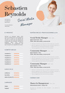 modèle cv community manager