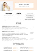 modele cv luxe