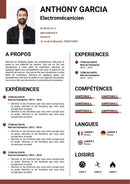 modèle cv électromécanicien