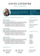 modèle cv expert comptable