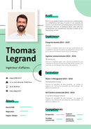 modèle cv ingénieur d'affaires