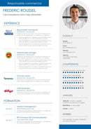 modèle cv responsable commercial