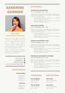 modèle cv responsable communication marketing