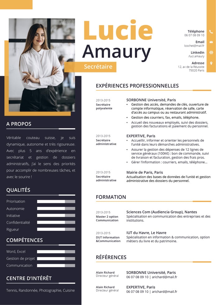 Exemple Cv Suisse Marco Cavalas Belgium | Professional Profile
