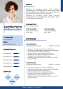 modèle cv téléconseiller