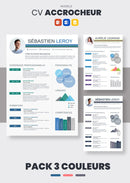 Pack cv Accrocheur