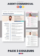 pack cv agent commercial word