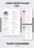 pack cv agent de nettoyage