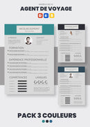 pack cv agent de voyage