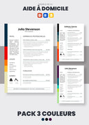 pack cv aide à domicile word