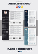 pack cv animateur radio