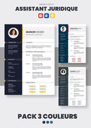 pack cv assistant juridique