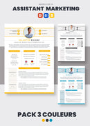 pack cv assistant marketing communication