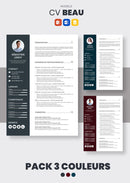Pack cv beau