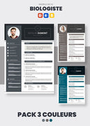 pack cv biologiste