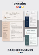 pack cv caissière