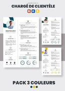 pack cv chargé de clientèle