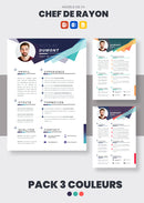 pack cv chef de rayon