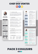 pack cv chef des ventes