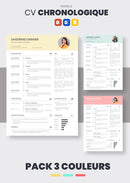 Pack cv chronologique