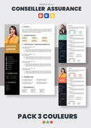 pack cv conseiller en assurance