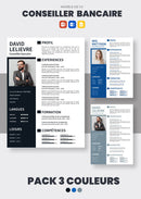 pack cv conseiller clientèle banque