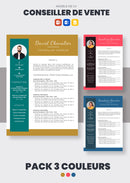 pack cv conseiller de vente
