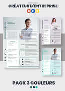 pack cv créateur d'entreprise