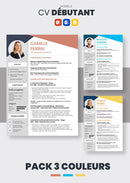 Pack cv débutant