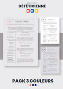 pack cv diététicienne