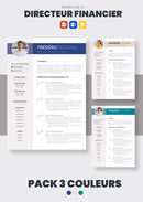 pack cv directeur financier