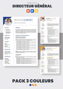 pack cv directeur general