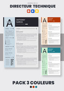 pack cv directeur technique