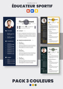 pack cv éducateur sportif