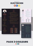 pack cv electricien batiment