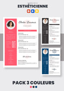pack cv esthéticienne