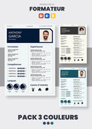 pack cv formateur