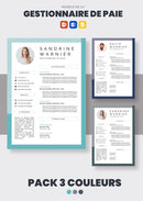 pack cv gestionnaire de paie