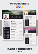 pack cv infographiste