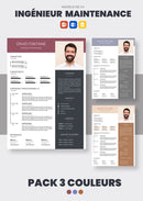 pack cv ingénieur maintenance