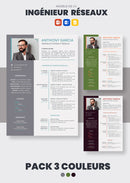 pack cv ingénieur réseau et télécoms