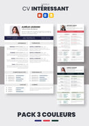 Pack cv gratuit word