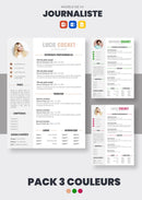 pack cv journaliste pigiste