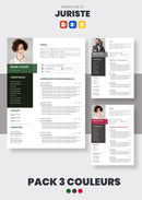 pack cv juriste