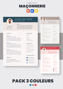 pack cv maçon batiment